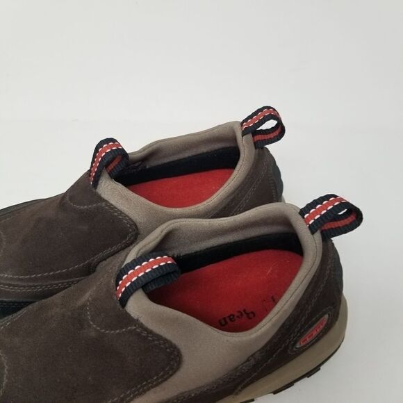 LL BEAN BROWN SLIPON SHOES. WOMENS SIZE 7 - Picture 3 of 14